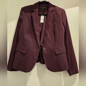NWT Anna Taylor Purple Blazer
